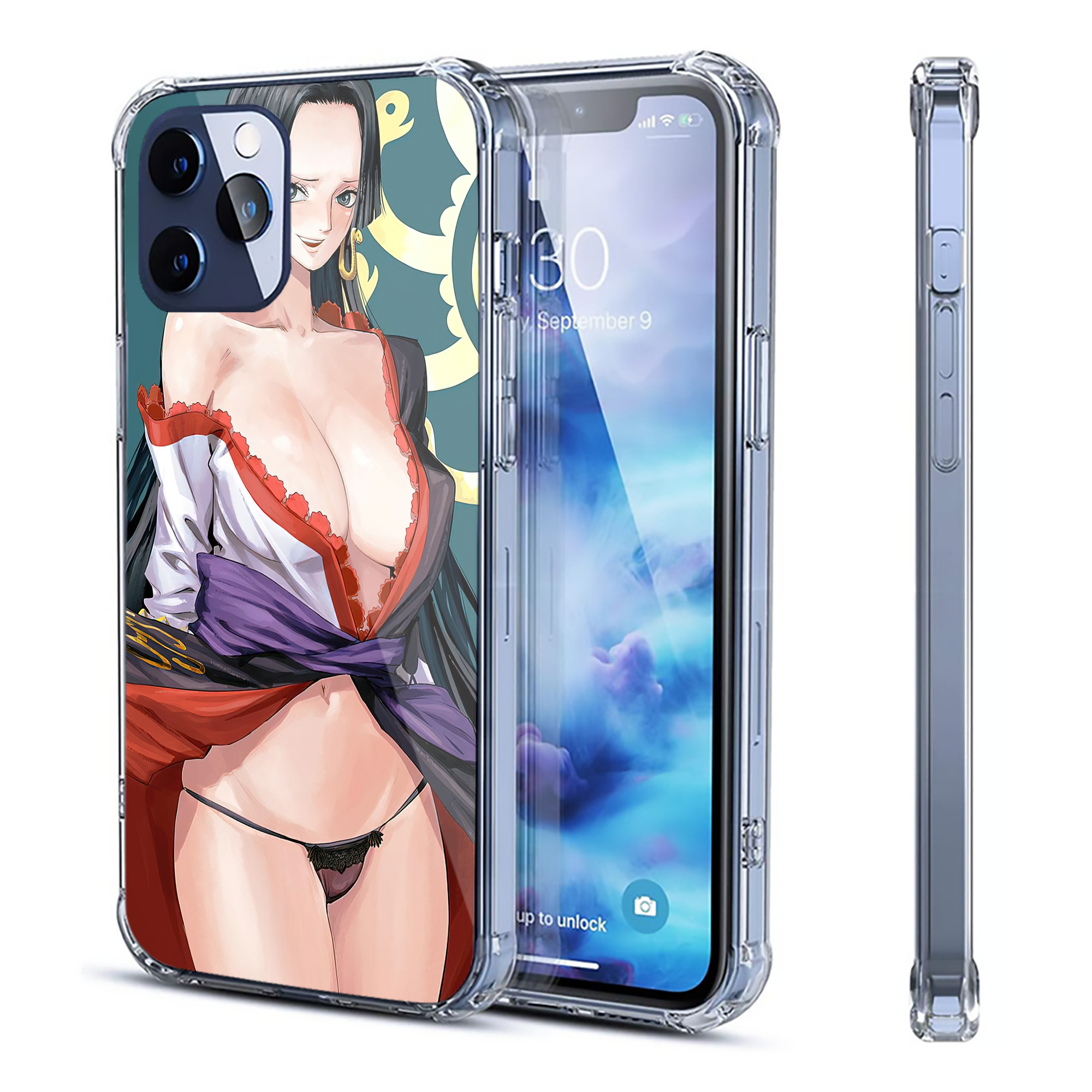 ワンピース ONE PIECE 【iPhone 12シリーズ対応】透明スマホケース（クリアソフトケース）